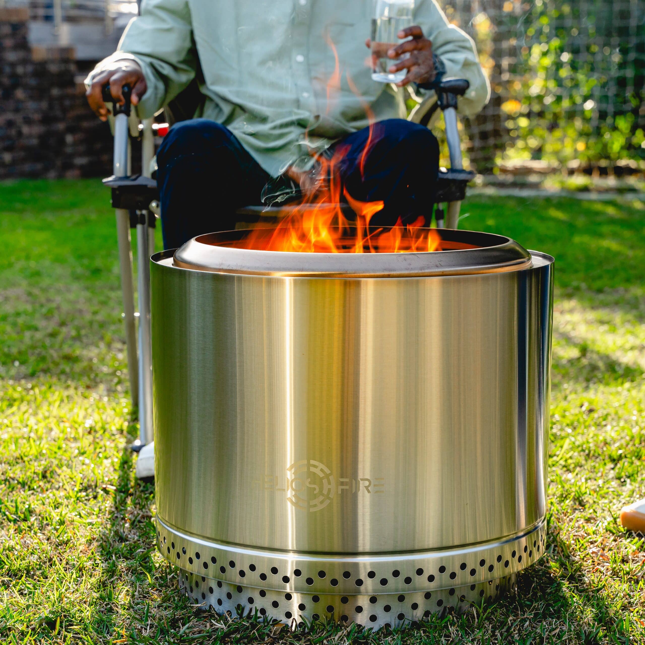 Eros Smokeless Fire pit (Includes FREE carry bag) - Image 3