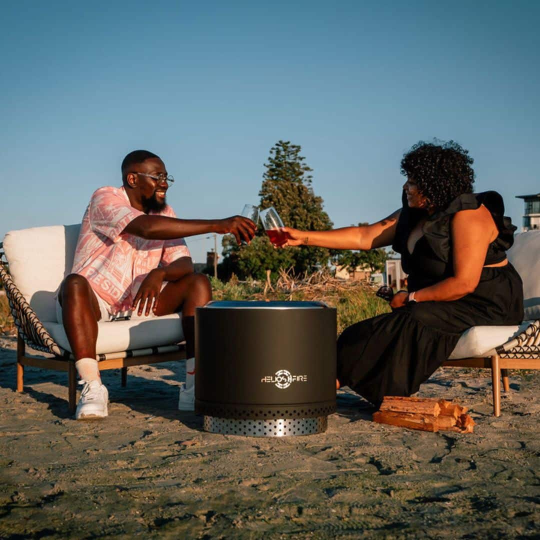 Eros Black - Smokeless Firepit (Includes FREE carry bag) - Image 4
