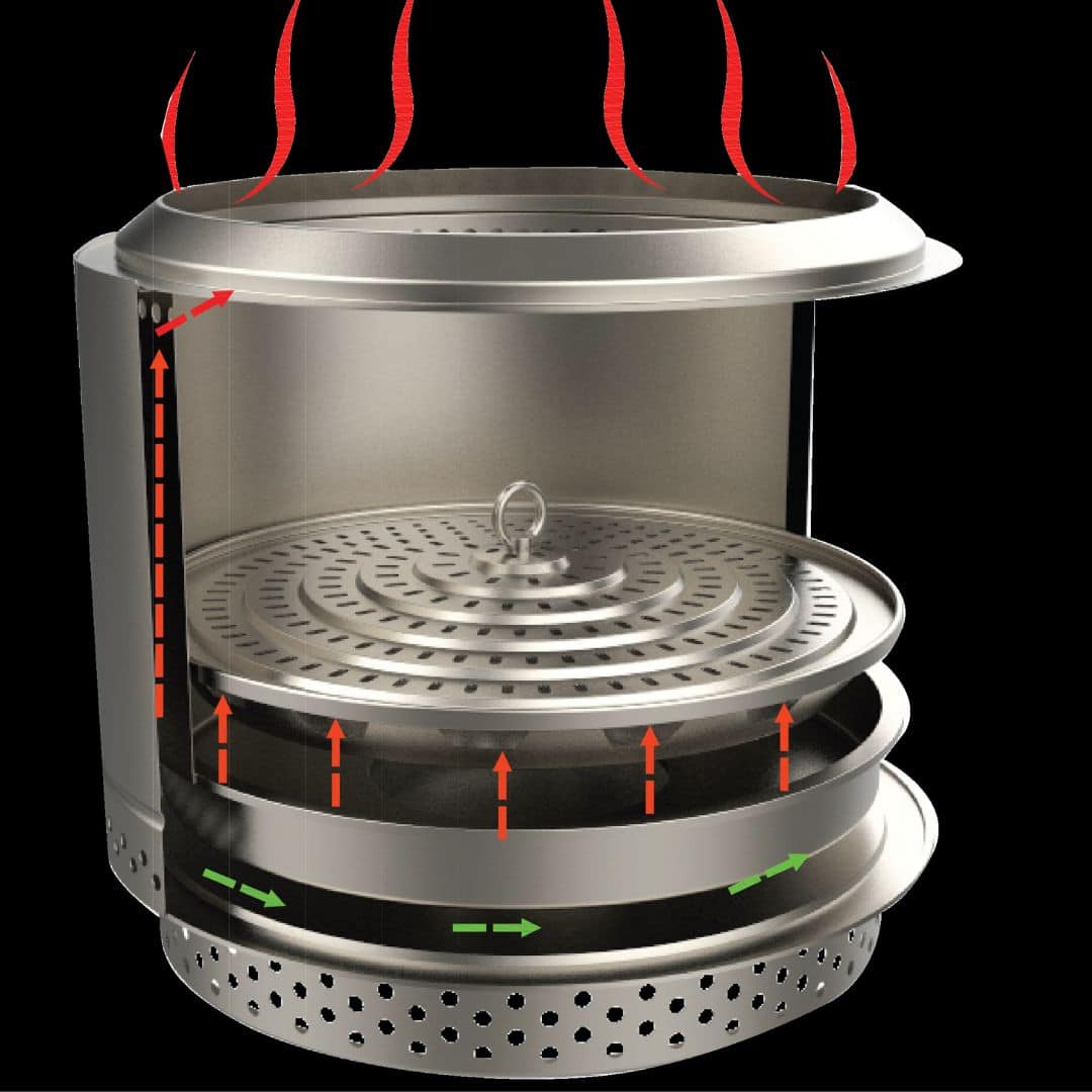 Apollo Smokeless Firepit (Includes FREE carry bag) - Image 4